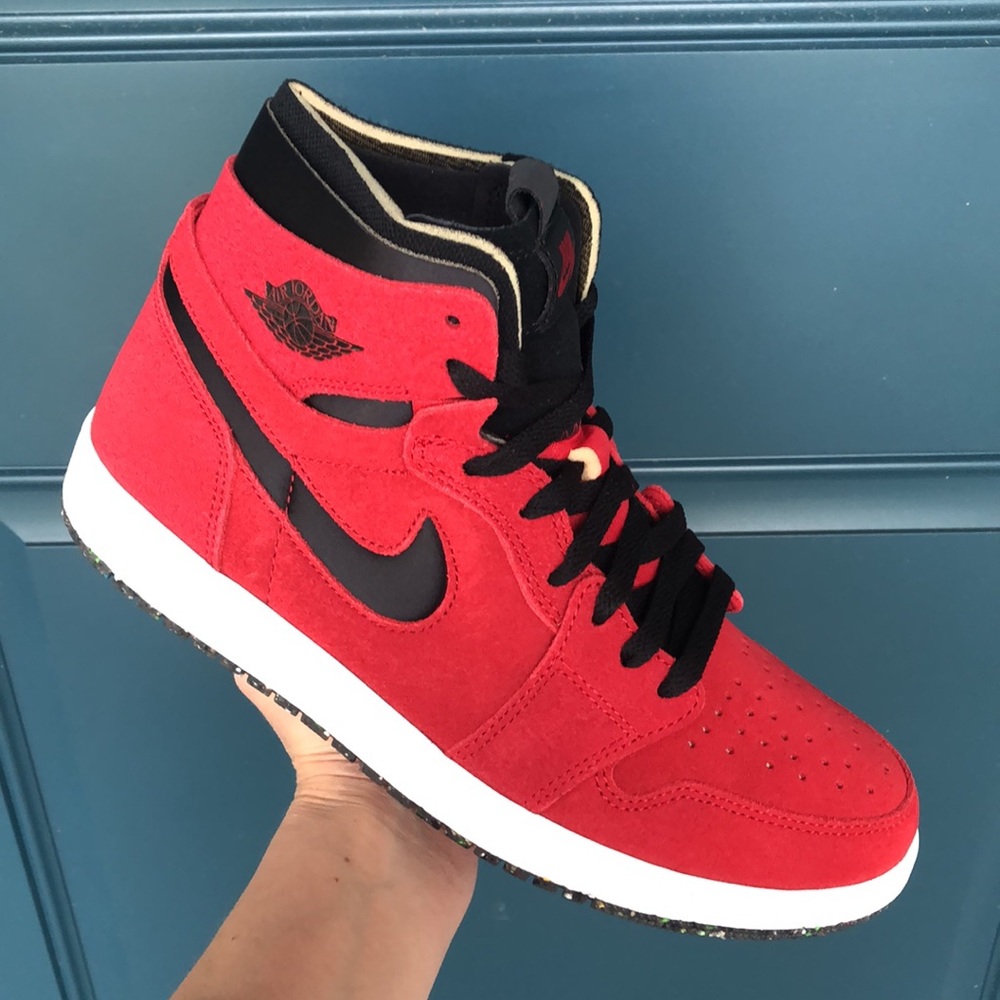 NIKE AIR JORDAN 1 ZOOM AIR SNEAKERS - Picture 1 of 11
